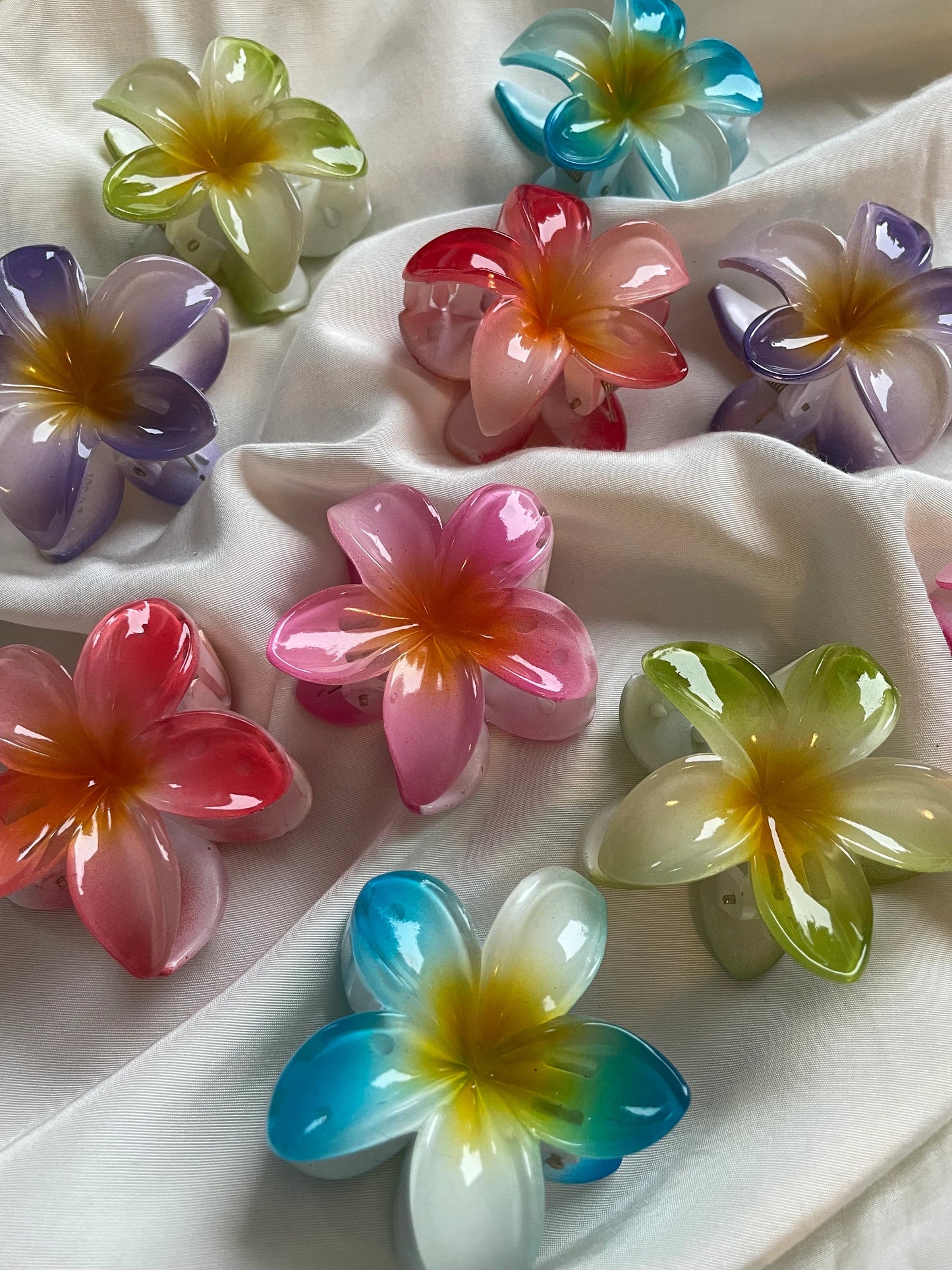 Blumen Haarspange Sommer Hawaii