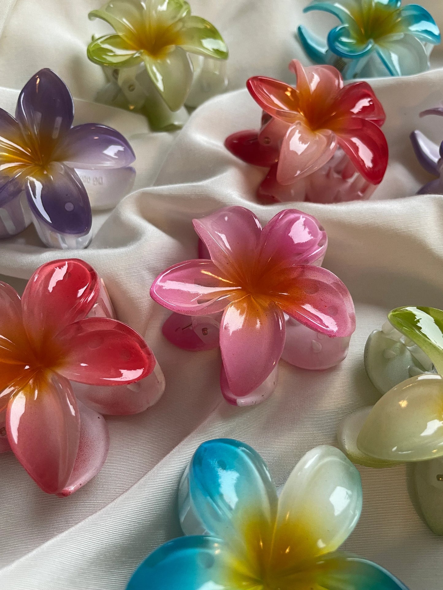 Blumen Haarspange Sommer Hawaii