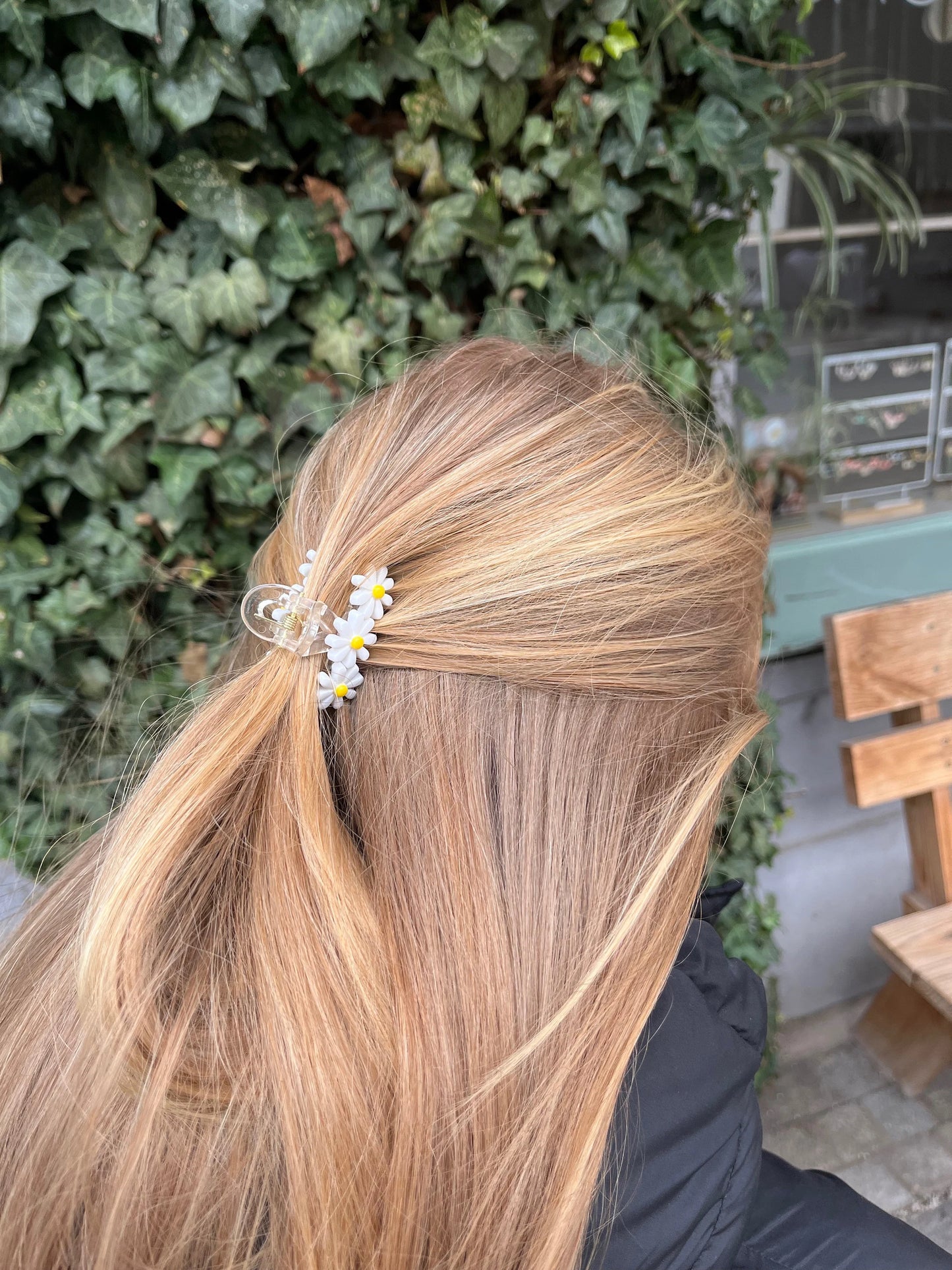 Haarspange Daisy Gänseblümchen