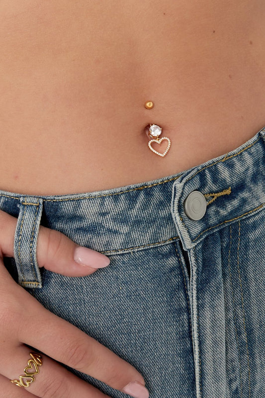 Bauchnabelpiercing Hearth
