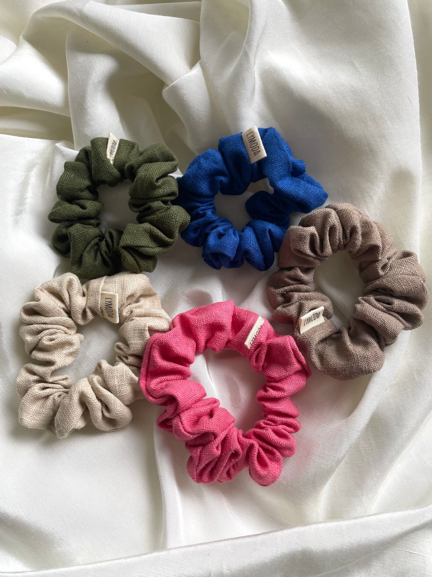 Leinen Scrunchie