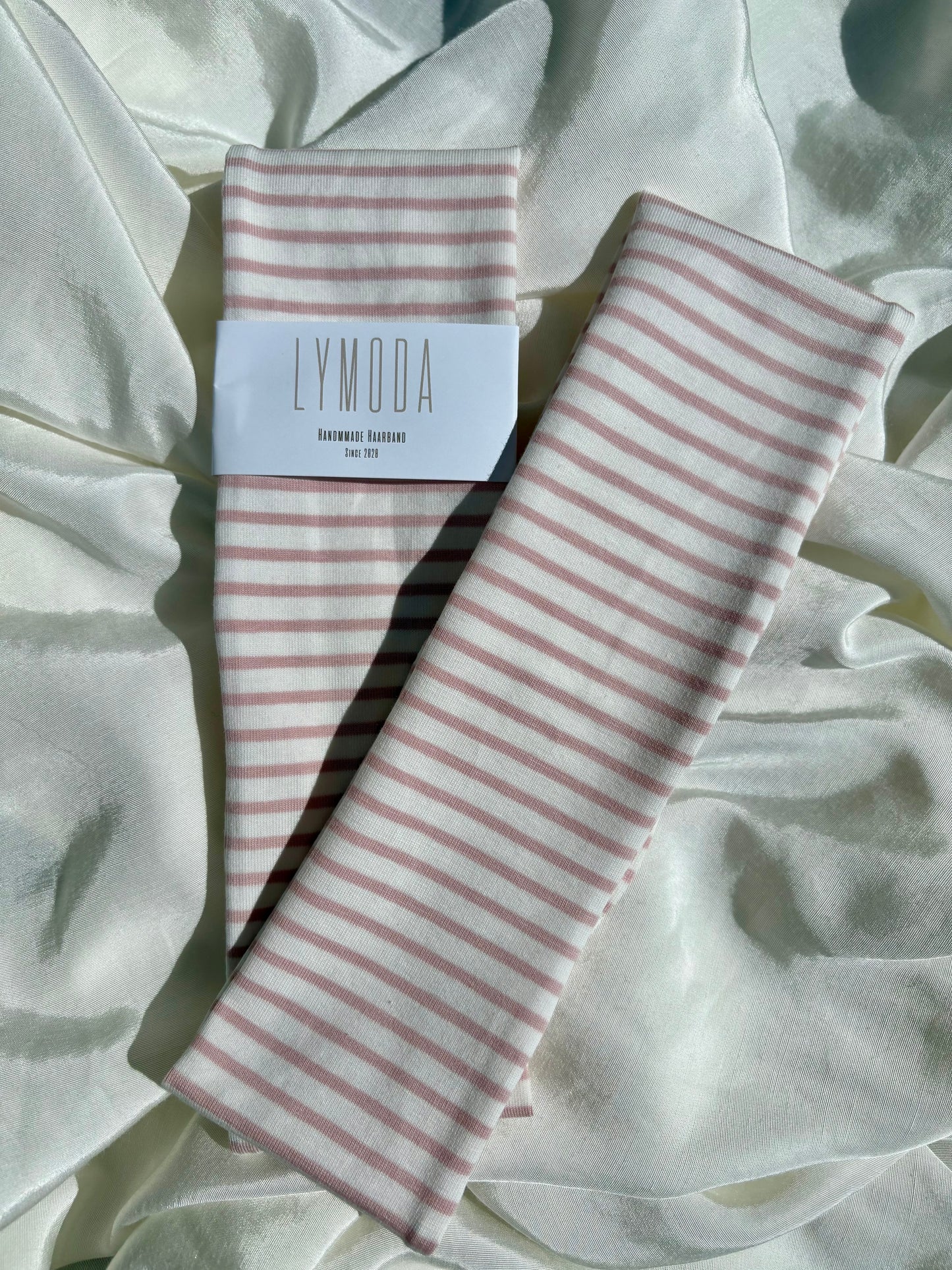 Haarband Strivy Weiß Rosa