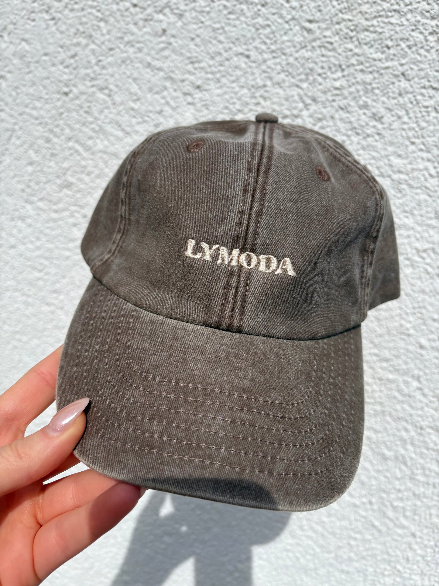 Vintage Cap - Lymoda Braun Beige
