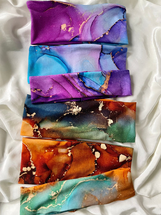 Haarband Batik
