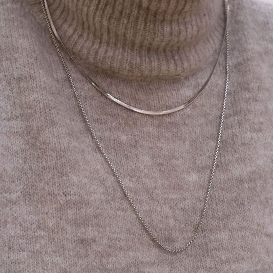 Edelstahl Kette Snake
