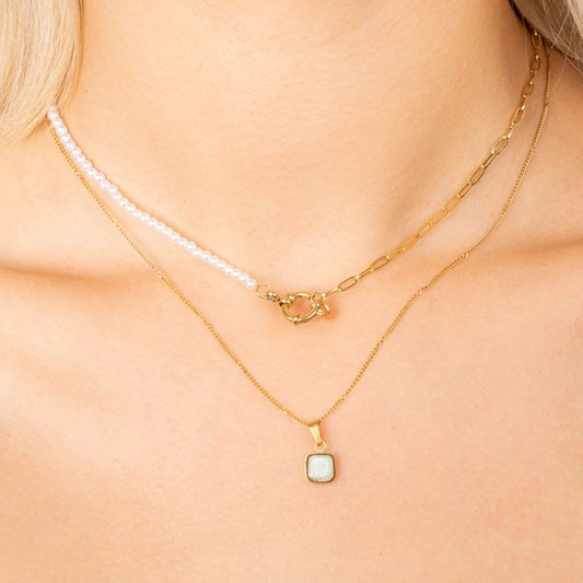 Edelstahl Kette Johanna