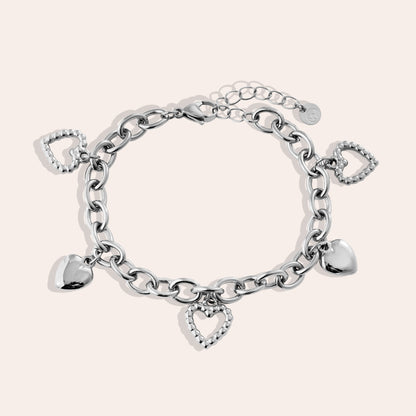 Edelstahl Armband Big Love