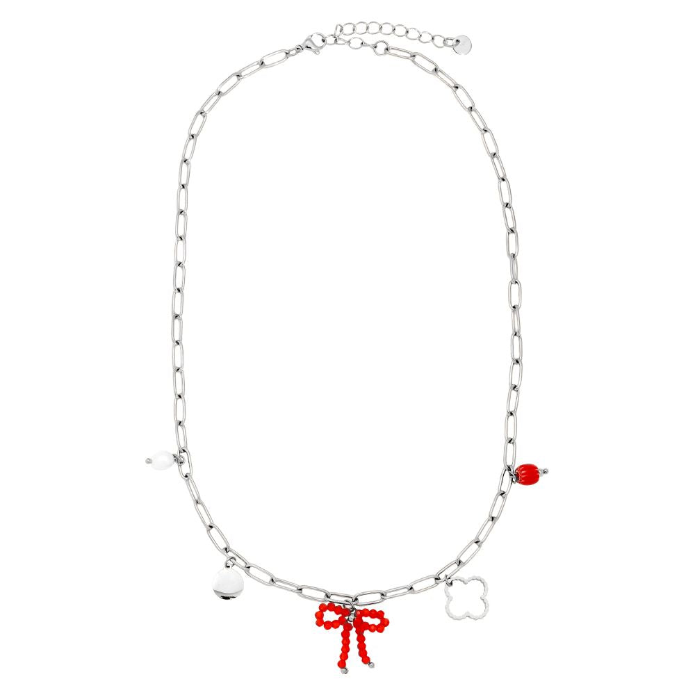Charm Kette Bow
