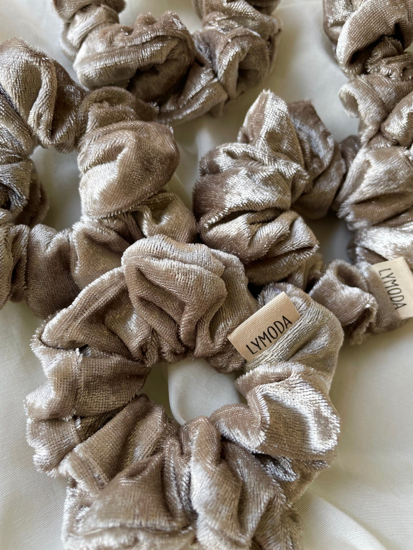 Scrunchie Pannesamt