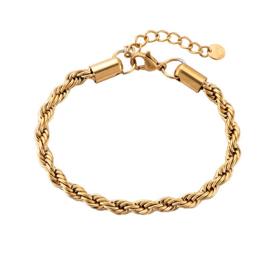 Edelstahl Armband Twist