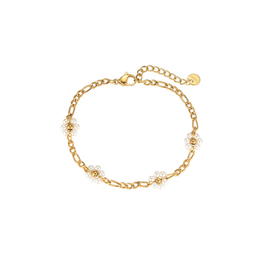 Edelstahl Armband Daisy small Chain