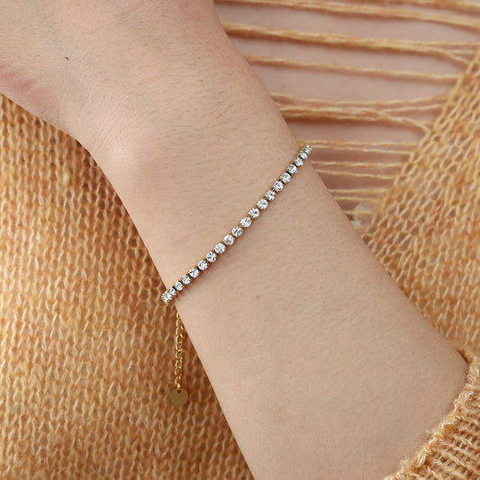Edelstahl Armband Glamour Medi