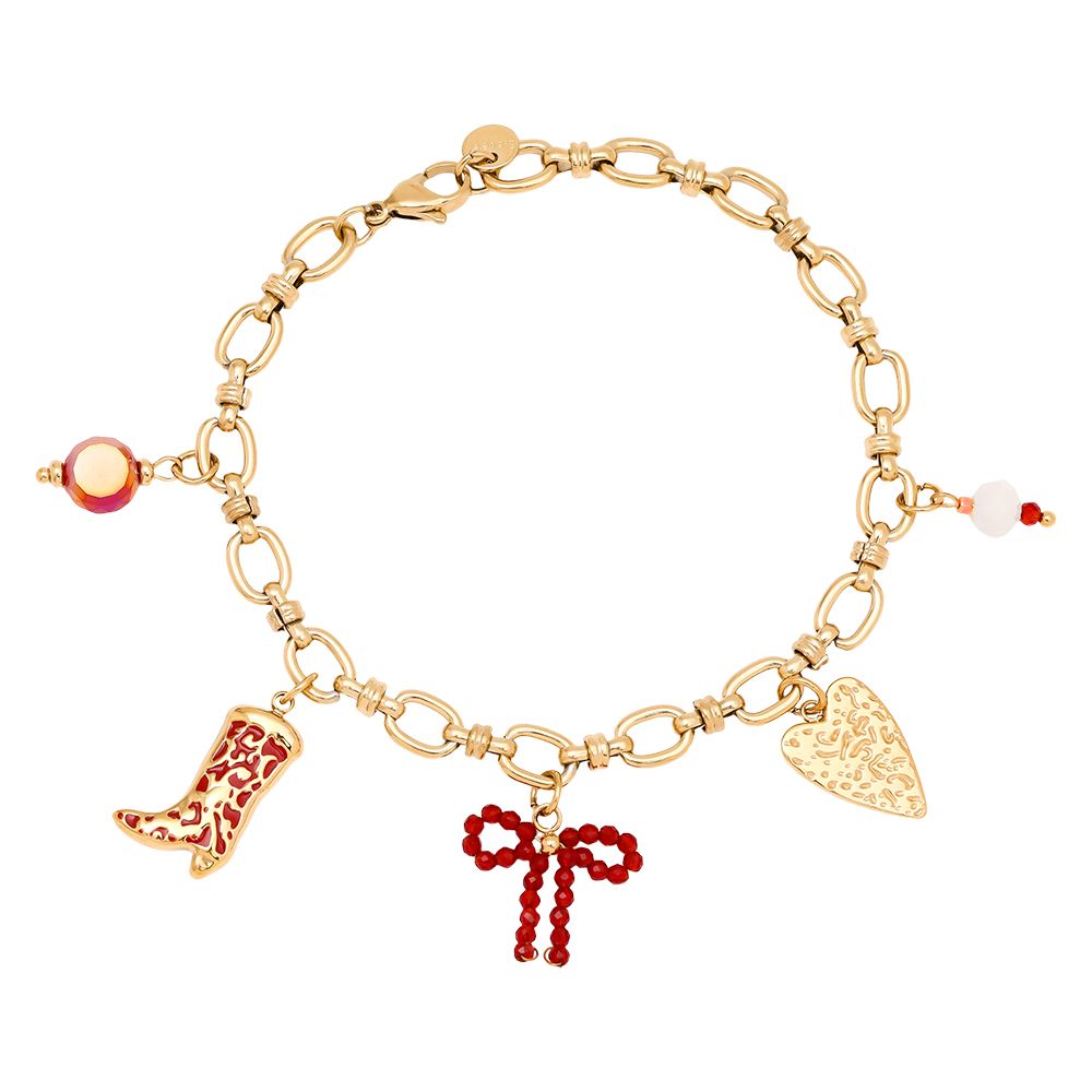 Charm Armband Bow