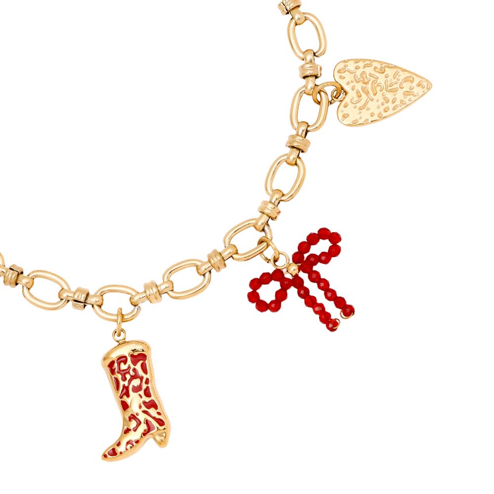 Charm Armband Bow