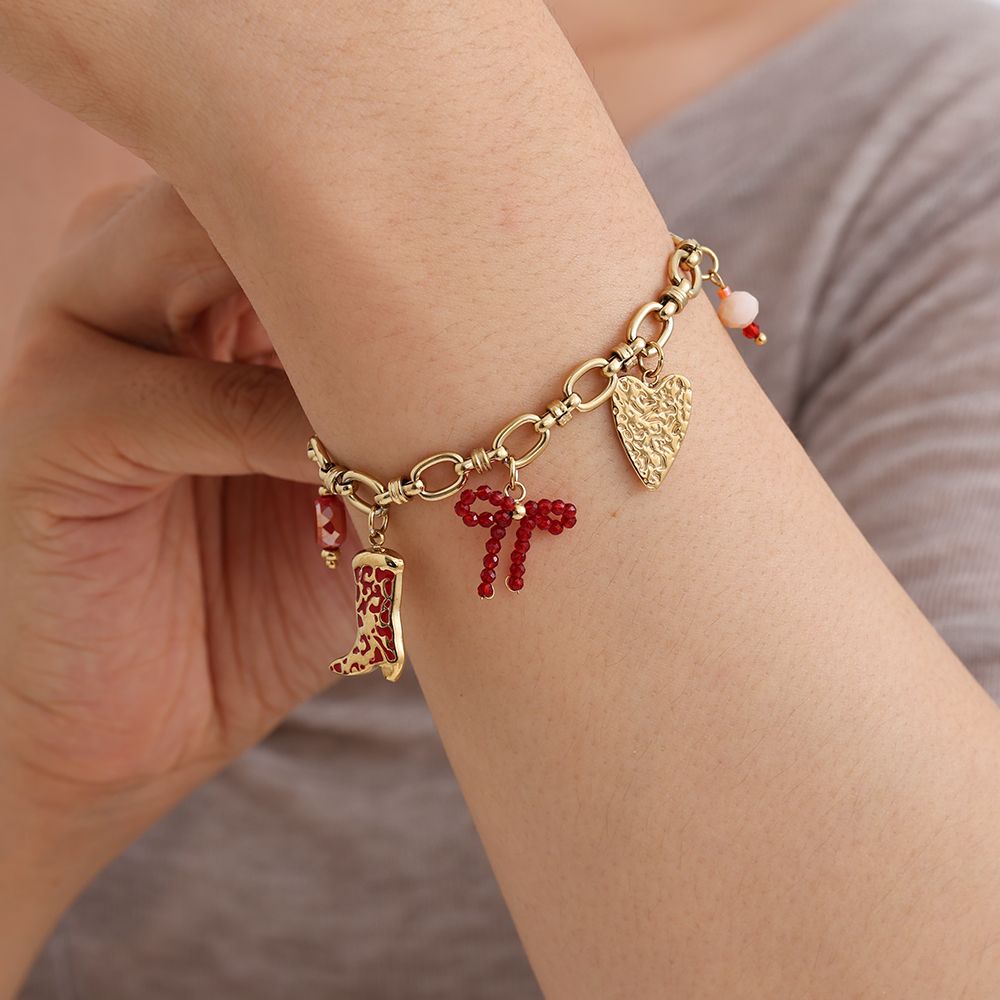 Charm Armband Bow