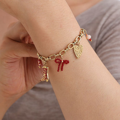 Charm Armband Bow