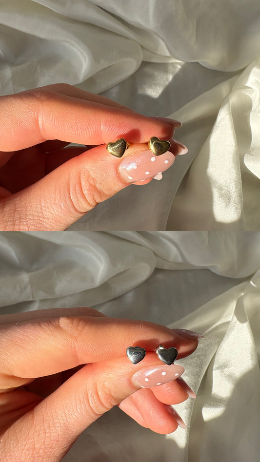 Edelstahl Ohrringe Stecker Valentine Basic