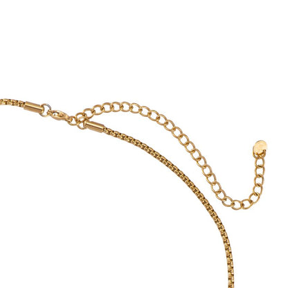 Edelstahl Kette Simple Round