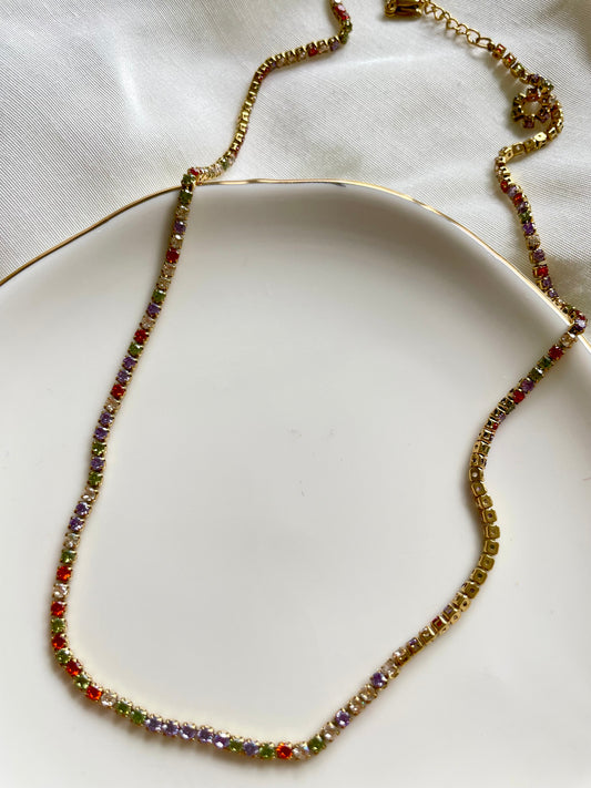 Edelstahl Kette Glamour