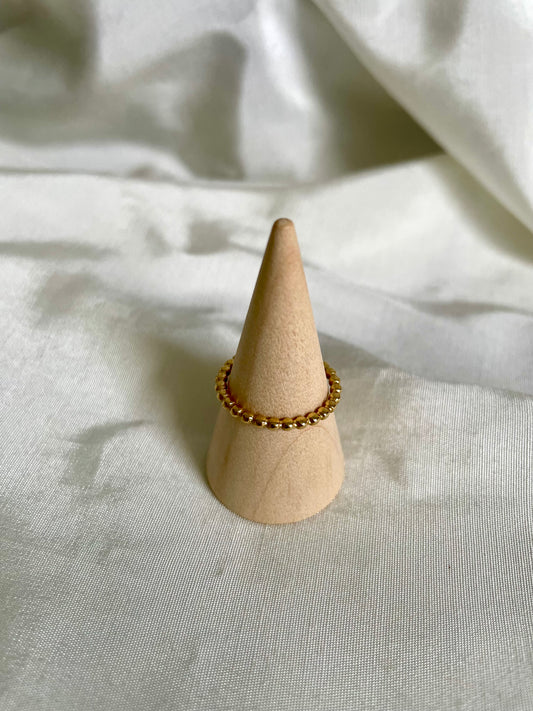 Edelstahl Ring Pearl Small