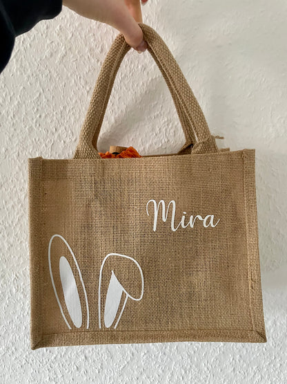 Jutetasche personalisierbar