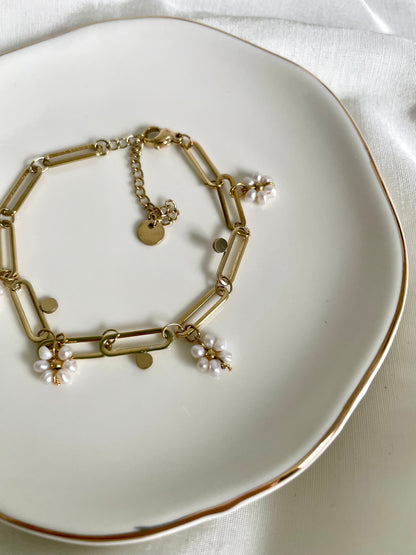 Edelstahl Armband Daisy Big Chain