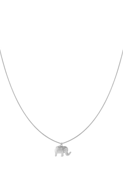 Edelstahl Kette Elefant
