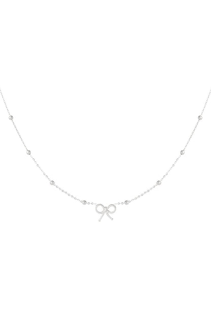 Edelstahl Kette Bow