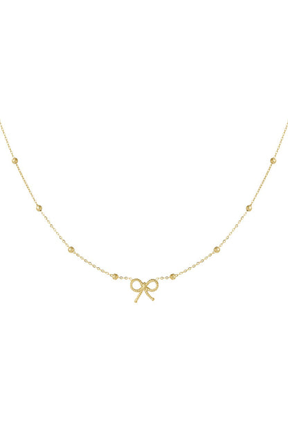 Edelstahl Kette Bow