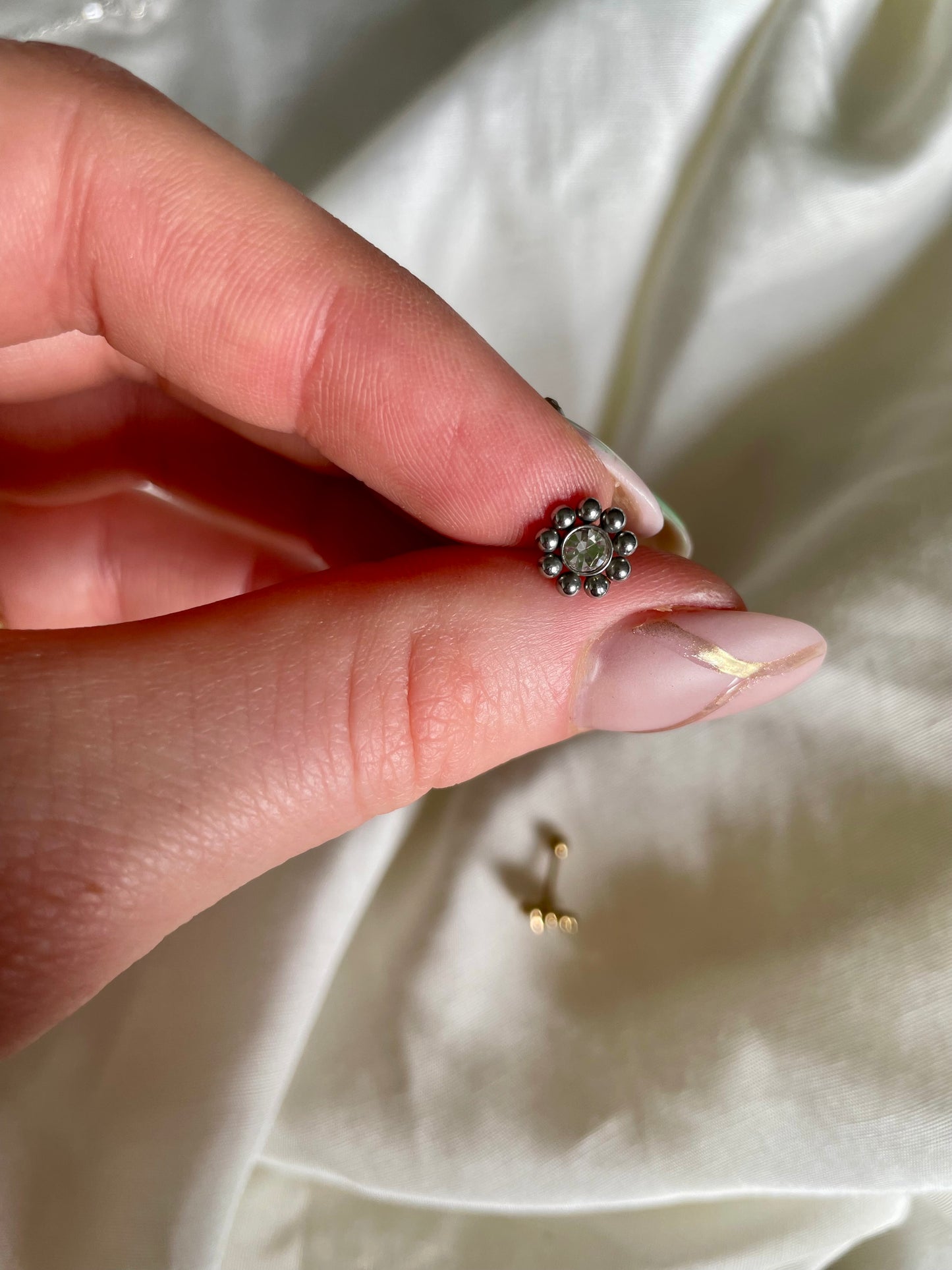 Edelstahl Piercing Solar