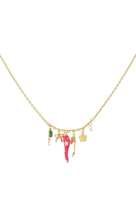 Edelstahl Pink Peperoni