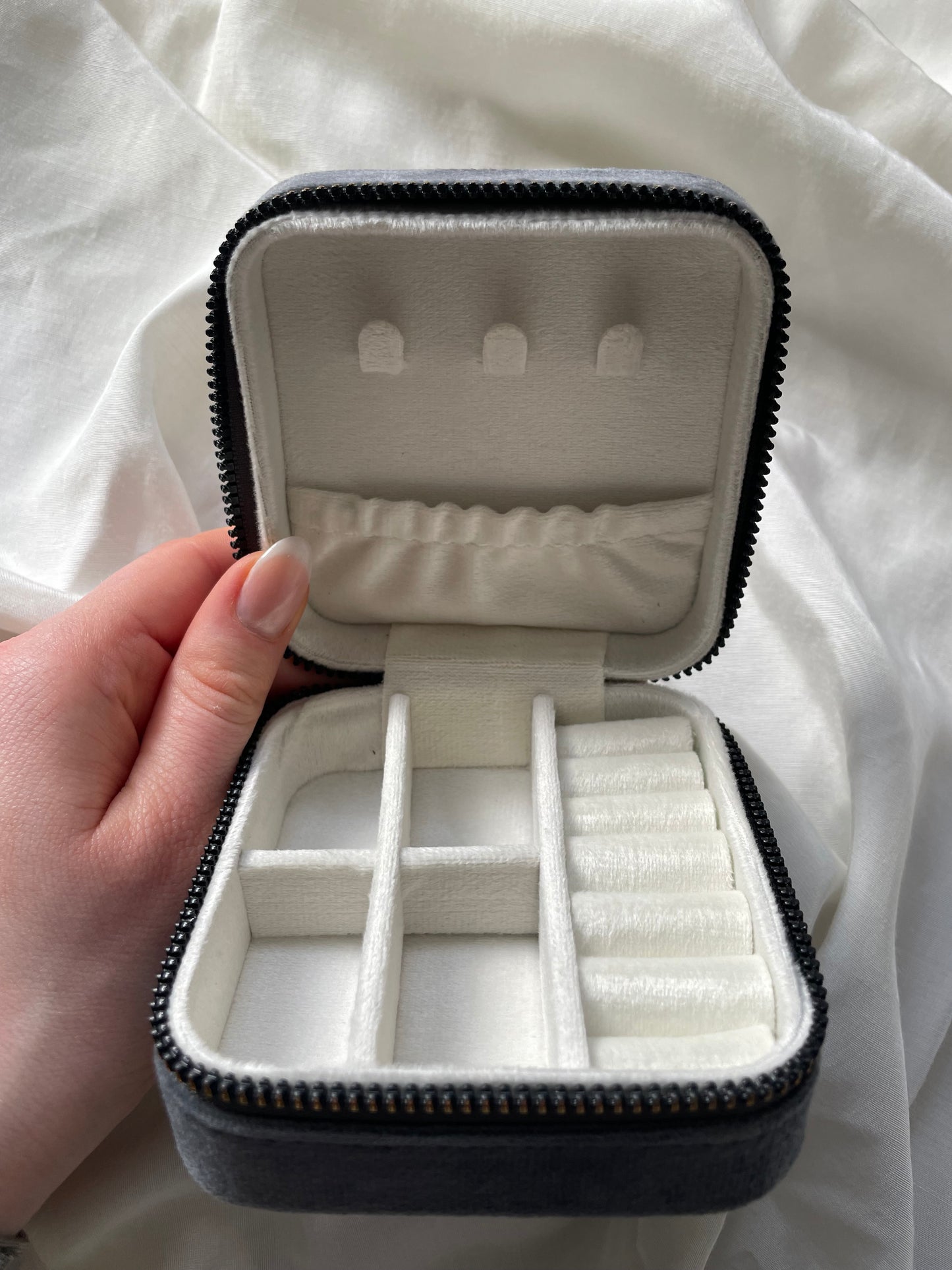 Personalisiertes Schmucktasche Schmuckkiste Schmuckdose Schmucketui Samt