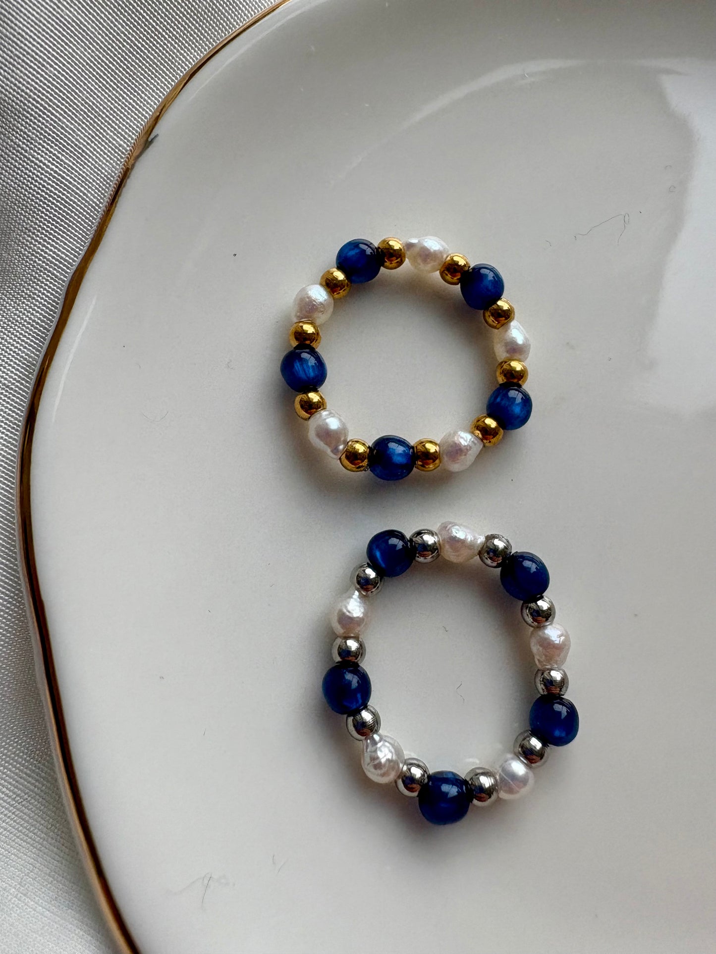 Ring New Year Süßwasserperle