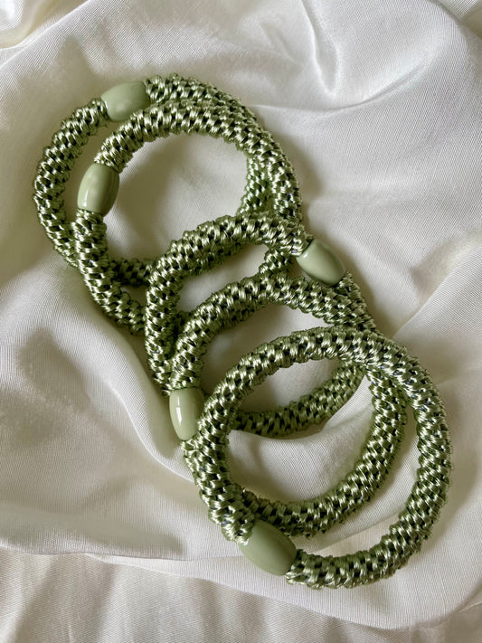 Haargummi Kneeki Olive