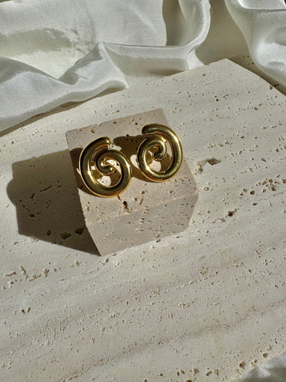 Edelstahl Ohrringe Stecker Rope