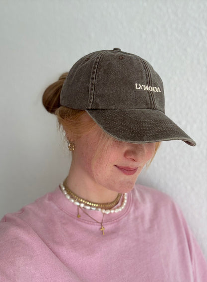 Vintage Cap - Lymoda Braun Beige