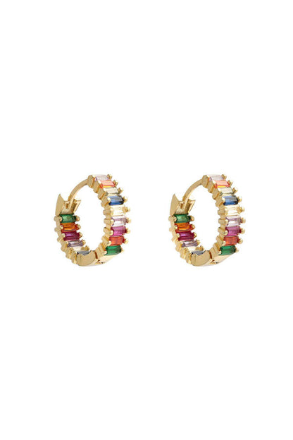 Edelstahl Ohrringe Rainbow Small