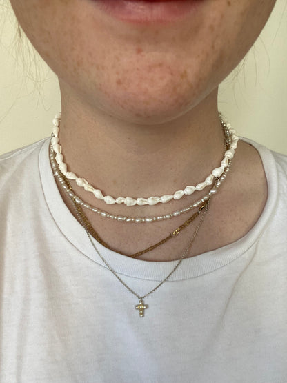 Muschelkette Halskette Muscheln Unisex