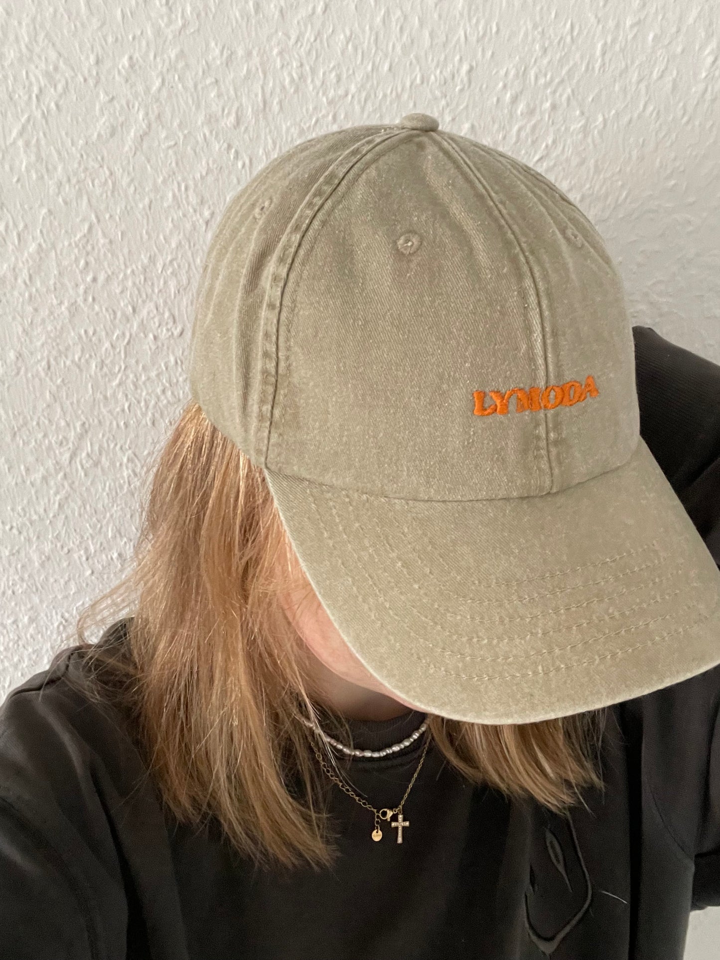 Vintage Cap - Lymoda Beige Orange