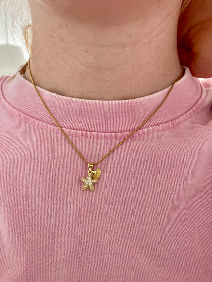 Edelstahl Kette Seestar