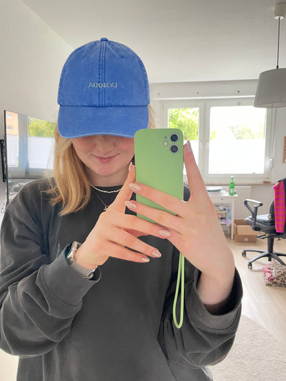 Vintage Cap - Lymoda Blau