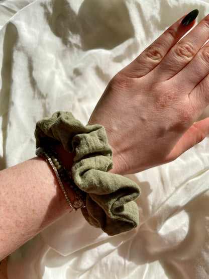 Matcha Scrunchies