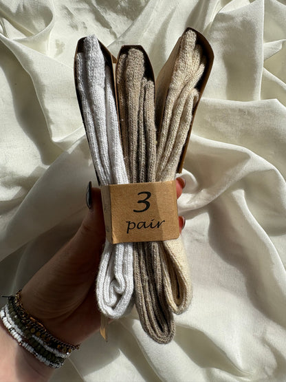 Alpaka Socken 3er Set