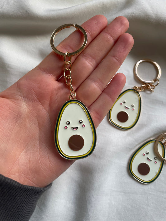 Avocado Anhänger für Schlüssel Binder Mäppchen