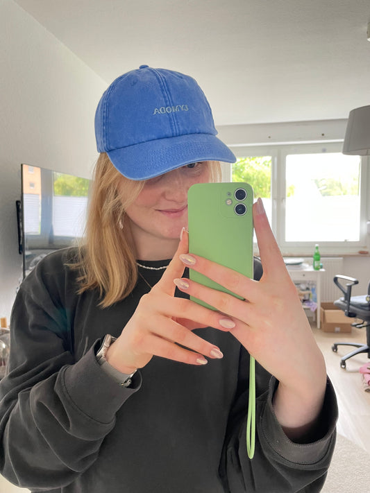 Vintage Cap - Lymoda Blau
