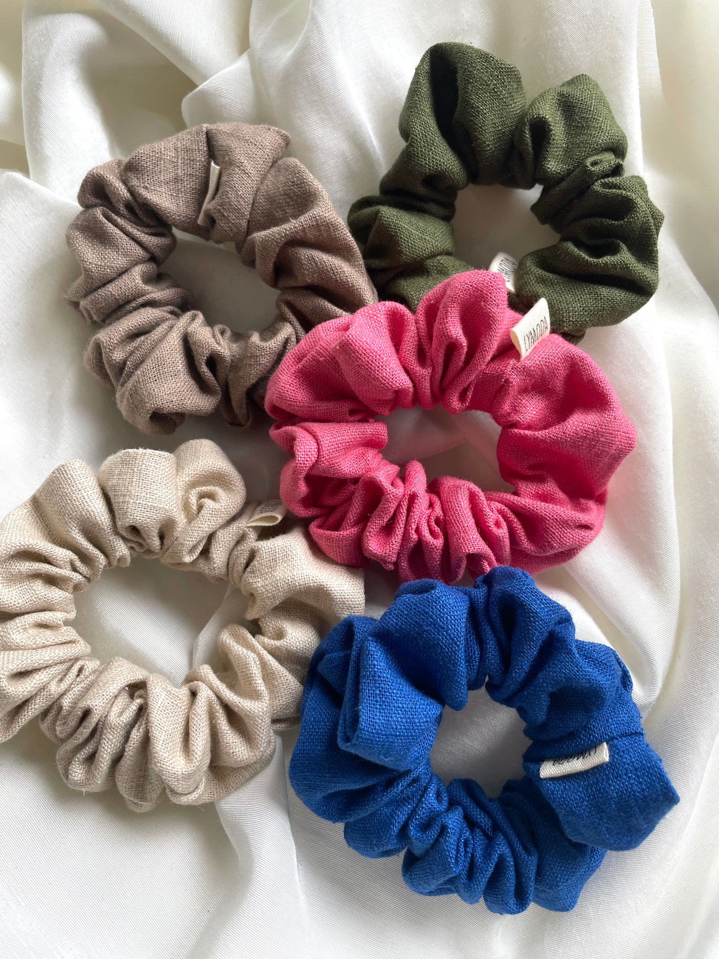 Leinen Scrunchie