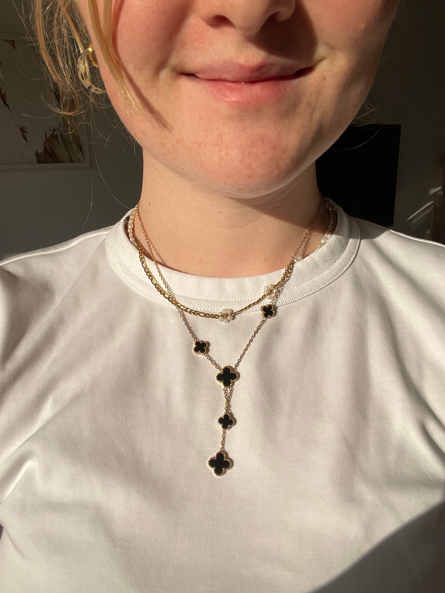 Edelstahl Kette Premium Clovers