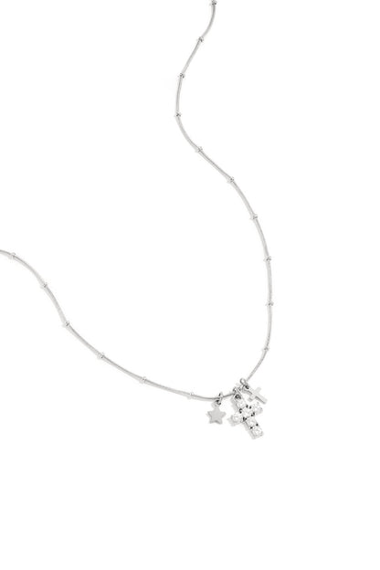 Edelstahl Kette Kreuz