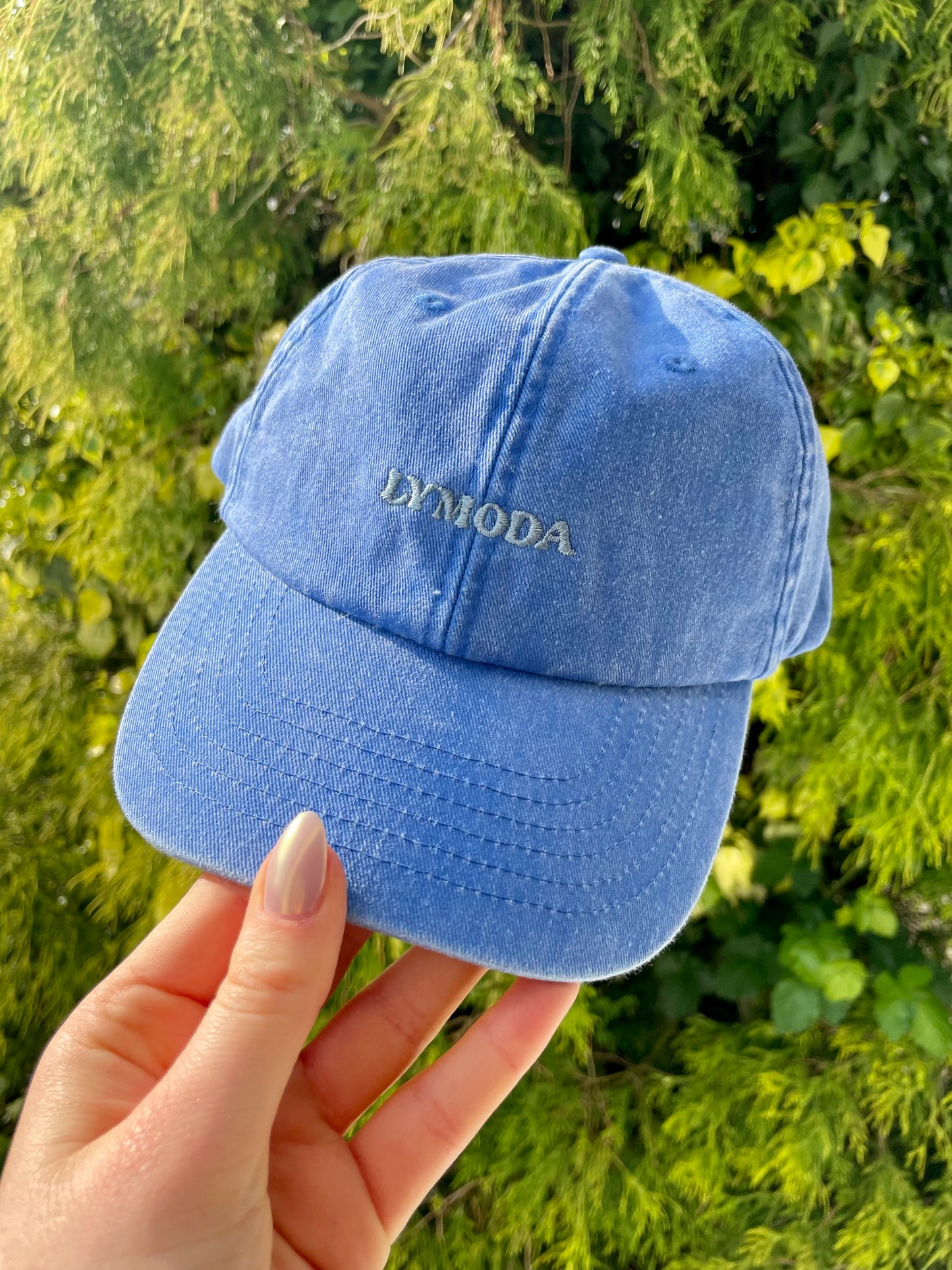 Vintage Cap - Lymoda Blau