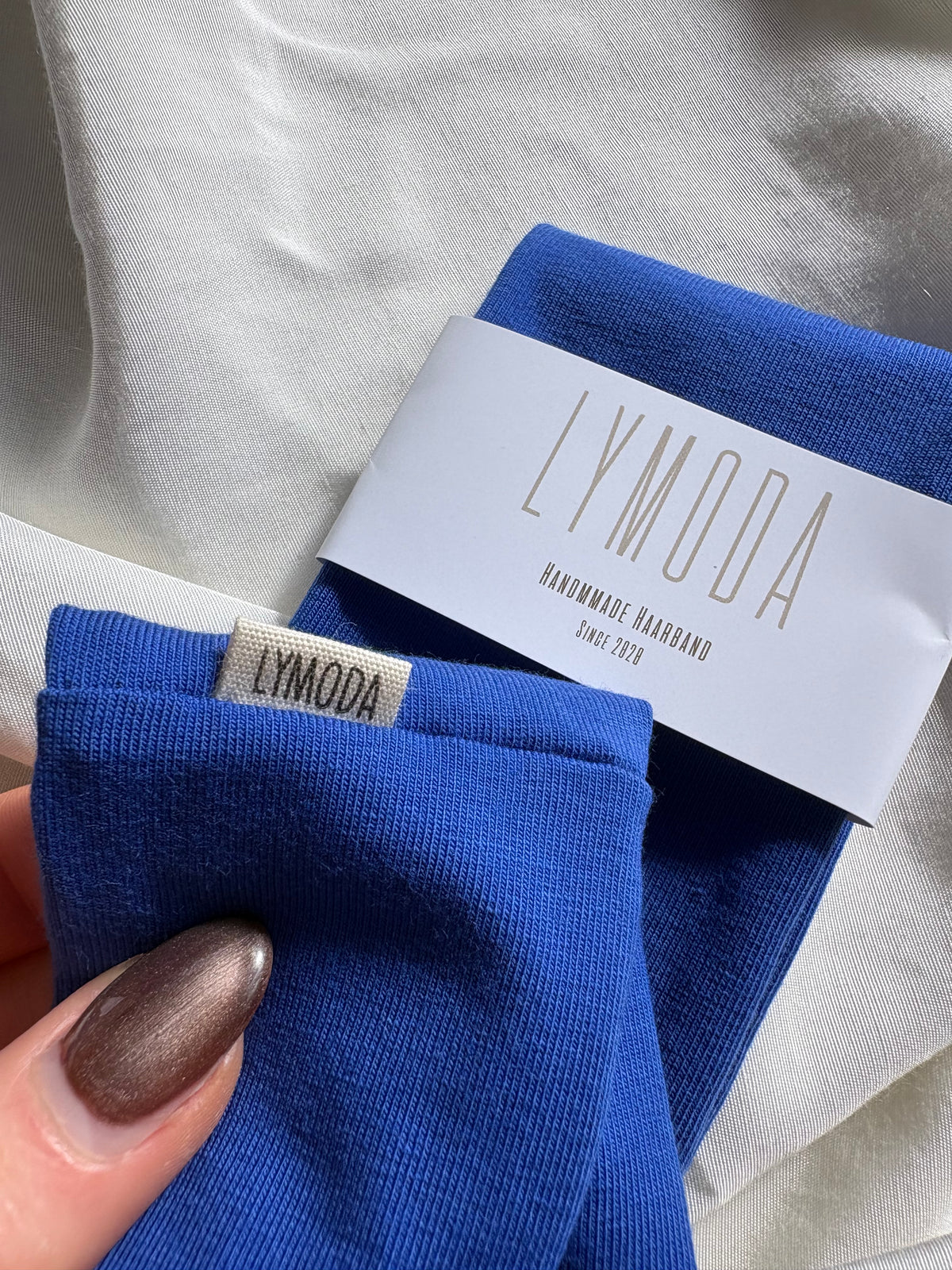 Haarband Royalblau